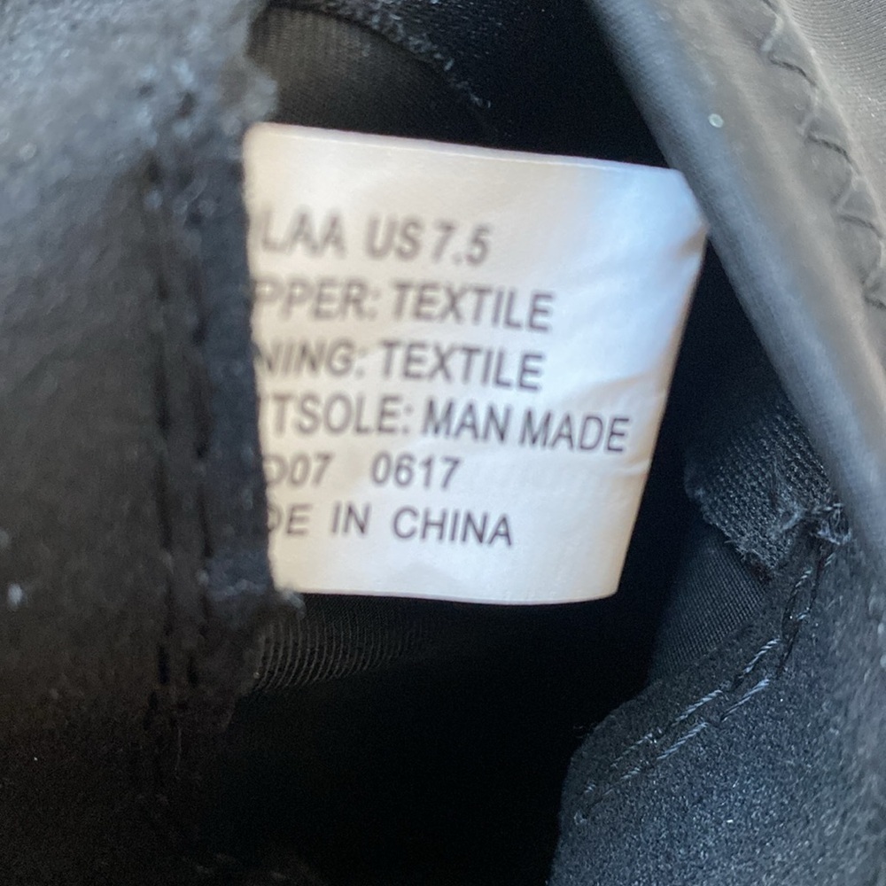 Rebel By Zigi Black Tall Winter Faux Leather Boots Sz 7.5 - Picture 5 of 8